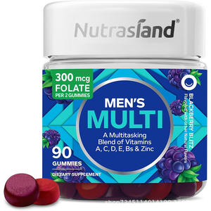 Gomitas Multivitamínicas para Hombre en Oferta, Vitaminas ACDEB con Zinc, Caramelos de Gel con Sabor a Mora para Adultos, Cumple con las Normas Transfronterizas - Product Image 5