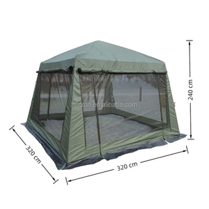 Tente de plage multi-personnes, pare-soleil, protection solaire, anti-pluie, anti-moustiques, pour barbecue et excursions en voiture - Product Image 2