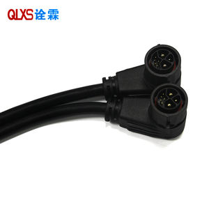 Fuente de fábrica, redondo, resistente al agua, Cable de 2 + 6 pines, enchufe macho a enchufe hembra para nueva batería de energía, arnés de cableado de fuente de alimentación - Product Image 4