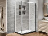 Cadre en aluminium de boîtier de cabine de douche moderne et élégant