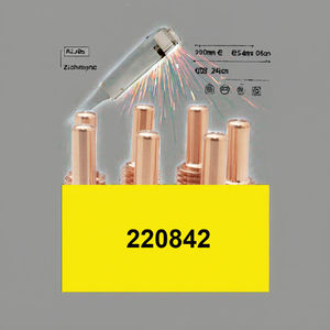 <span class=keywords><strong>220842</strong></span> 45-105A <span class=keywords><strong>Electrodo</strong></span> de plasma 45-105A Puntas de soldadura Antorcha Consumibles para máquina de corte por plasma de electrodos - Product Image 2