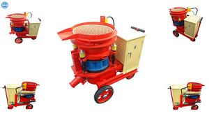 Hochwertige Rotor-Spritzbeton maschine Fabrik Niedriger Preis Trockensprüh-Spritz maschine - Product Image 3