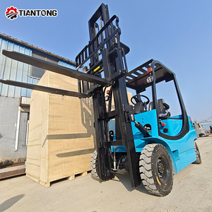 Montacargas Eléctrico de 3.5 Toneladas con Batería de Litio, Apilador de Alta Resistencia para Operaciones de Transporte de Carga en Puertos - Product Image 1