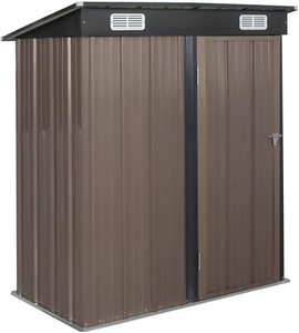 Outdoor Big Size Plastic Transparent Waterproof Set Resin Window Frame Layer Storage Parts Shed Garden Tool House Room