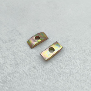 Autonomy Half Moon Pad Carbon Steel Plated Durable Connector For Shoe Cabinet - Product Image 3