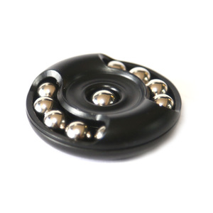Anneau de décompression EDC en métal, style Fidget Spinner, avec perles Papa Bead, en alliage et plastique, pour le soulagement du stress, produit transfrontalier - Product Image 2