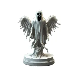 Resina espeluznante fantasma estatua Halloween decoración figura regalos de vacaciones