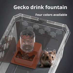 Thiết bị tự động cho thú cưng ăn và uống nước, dành cho chuột <span class=keywords><strong>hamster</strong></span>, tắc kè, người lười nuôi thú bò sát - Product Image 5