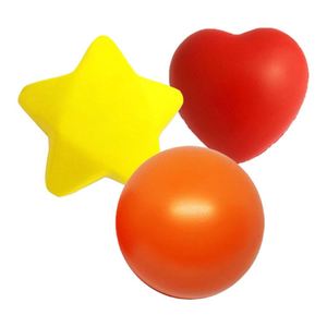 ลูกบอลบีบคลายเครียดรูปดาวสีพื้นพิมพ์โลโก้ตามสั่ง ปี 2026 สำหรับธุรกิจ - Product Image 3