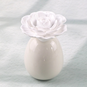 Diffuseur d'huiles essentielles en ciment <span class=keywords><strong>parfum</strong></span>é aux fleurs, en porcelaine faite à la main, flacon en céramique <span class=keywords><strong>de</strong></span> 100 ml, pour parfumer l'ambiance <span class=keywords><strong>de</strong></span> la <span class=keywords><strong>maison</strong></span> - Product Image 1