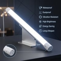 Luminaire LED Tri-proof 2ft 600mm 20W IP66 Étanche Anti-vapeur Éclairage d'urgence Industriel Hôpital Gare Aéroport Garantie 5 ans