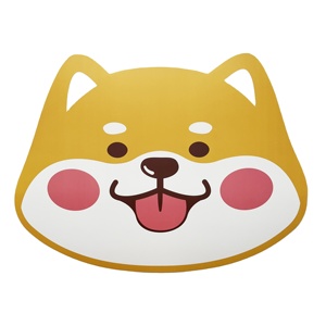 PP con chó dễ thương động vật Toddler placemat bảng Topper cho em bé và trẻ em - Product Image 1