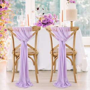 Longue <span class=keywords><strong>chaise</strong></span> de mariage ceintures vert sauge drapé <span class=keywords><strong>tissu</strong></span> pour cérémonie réception extérieur allée <span class=keywords><strong>chaise</strong></span> décorations - Product Image 4