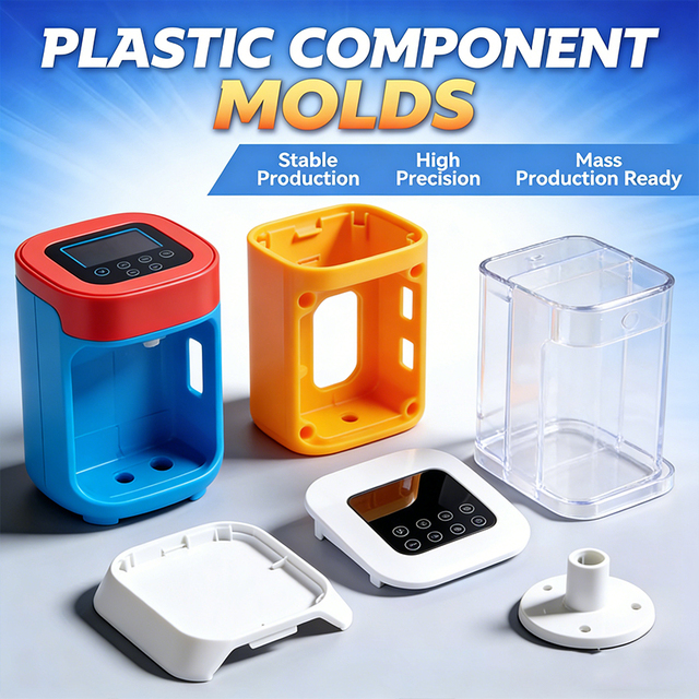 Customized Injection Molded Electronic Housing Plastic Parts  Electronic Enclosure Plastic Electronic Case Injection Mould