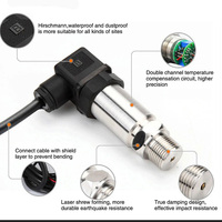 Transmetteur de pression 4-20mA 0-5V 0-10V RS485 Signal Sortie Air Huile Liquide Capteur de pression