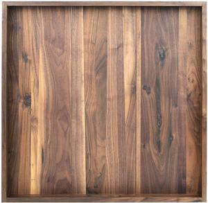 Pouf <span class=keywords><strong>Vassoio</strong></span> Extra Large <span class=keywords><strong>Nero</strong></span> Noce Vassoi di <span class=keywords><strong>Legno</strong></span> Con Maniglie - Product Image 3