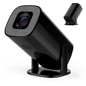 Proiettore Smart 3D Android 14 U1 P30 2026 Allwinner H723 Quad Core 4K LCD Mini WiFi6 2.4G/5G 720P Home <span class=keywords><strong>Cinema</strong></span> Nero Portatile - Product Image 3