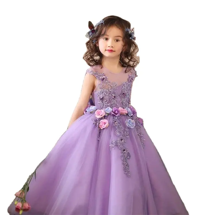 Encuentre el mejor fabricante de vestidos color lilas para nenas y vestidos  color lilas para nenas para el mercado de hablantes de spanish en  alibaba.com