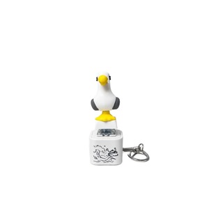 Llavero <span class=keywords><strong>de</strong></span> PVC con Forma <span class=keywords><strong>de</strong></span> Gaviota para Aliviar el Estrés, con Efectos <span class=keywords><strong>de</strong></span> <span class=keywords><strong>Sonido</strong></span> y Luz, Carga Tipo C - Product Image 5