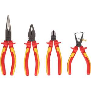 KS TOOLS ERGOTORQUE VDE <b>pliers</b> <b>set</b>, 4 pcs, variante 2 - Product Image 1