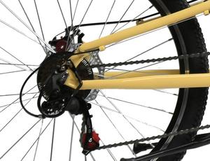 Vélo Tandem Électrique TXED 26 pouces, 7 vitesses, cadre en alliage d'aluminium, freins à disque, pédalier ordinaire, fourche à <span class=keywords><strong>couronne</strong></span> simple, pour 2 personnes - Product Image 5