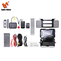 Panel de Interruptores de 12 Canales para Camioneta Utilitaria, Control Remoto Inalámbrico, 12V 24V, Retroiluminación RGB con Atenuación, Impermeable IP67