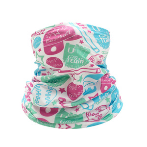 <span class=keywords><strong>Bandana</strong></span> Multifunzionale Estiva per Bambini, Protezione Solare per Ciclismo, Stampa Digitale, in Seta Ghiacciata - Product Image 1