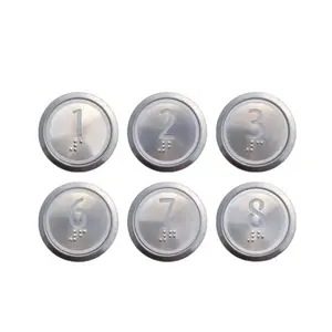 China Supplier Kone Elevator Push Button Elevator Braille Button For Kone Elevator Spare Parts