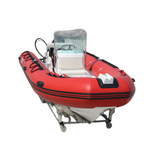 Heavy Duty RIB Boat with Inflatable <strong>Pontoons</strong> 40HP Engine GSA Certified OEM/ODM Available for Rescue &amp; Recreation - Product Image 4