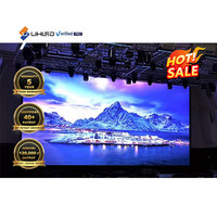 Panel Layar LED Video Wall Lengkung untuk Latar Panggung 6M X 4M, P2.9 P3.91 4K HDR10+, Acara Pernikahan, Layar LED Luar Ruangan