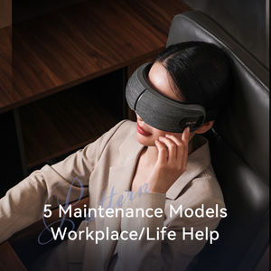 2025 nuovo prezzo all'ingrosso multifunzionale musica massaggiatore occhi riscaldamento Airbag massaggio con musica Premium maschera per gli occhi - Product Image 2