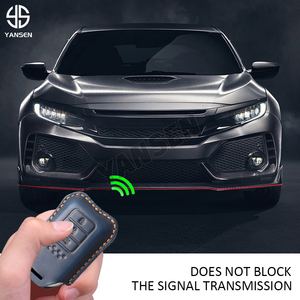 Cover per Chiave Auto 2025, Custodia per Telecomando <span class=keywords><strong>Honda</strong></span> Civic CRV <span class=keywords><strong>HRV</strong></span> Accord Pilot Fit Freed Vezel Odyssey 2018 2019 2020 2021 2022 - Product Image 3