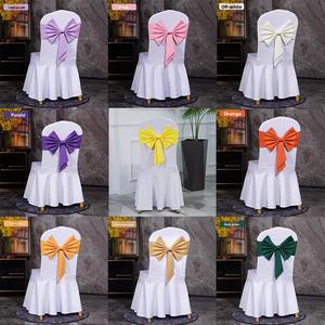 Cinturón Elástico Duradero para Silla al por Mayor, Lazo Moderno para Silla, Decoración para <span class=keywords><strong>Sillas</strong></span> de Hotel, Banquete, Boda y Eventos - Product Image 6