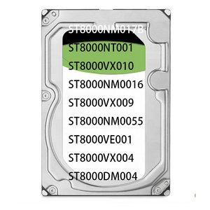 Disco Duro Interno NAS de 3.5 Pulgadas y 8TB, SATA3, ST8000VX0022, ST8000VN004, ST8000NE001, <span class=keywords><strong>ST8000NM000A</strong></span> para Almacenamiento en Servidores - Product Image 1