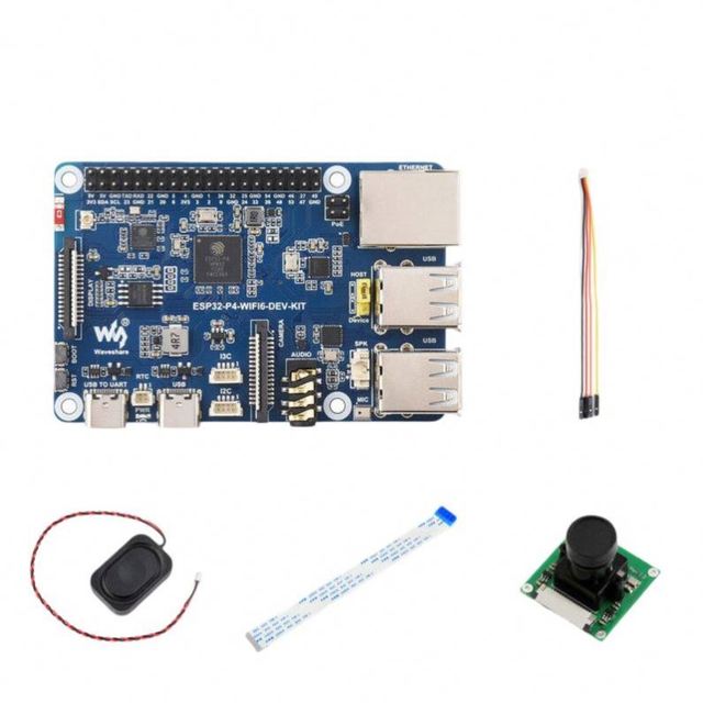 ESP32-P4 Microcontroller Development Board with 7-inch Display WIFI and Bluetooth Motherboard - a Package