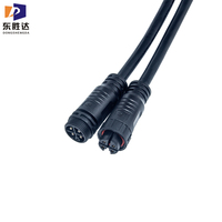 Haute qualité M25 IP67 connecteur étanche cuivre mâle femelle prises lumière LED 2 3 5 7 8 9 broches fil fileté câble électrique