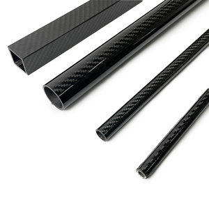 Cọc sợi <span class=keywords><strong>carbon</strong></span> chất lượng cao, kích thước tùy chỉnh, chiều dài 10-30 inch, vải twill 3K với chất liệu epoxy ống cường độ cao - Product Image 2