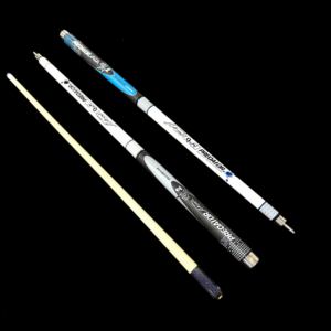 Tongkat Biliar Kayu Maple Buatan Tangan 1/2-pc 58 Inci Ujung 13mm untuk Dijual - Product Image 3