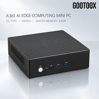 Moore Threads GPU AI Edge Computing Host 50 TOPS NPU Unified Memory MUSA CUDA Kompatibel 3T FLOPS Rendering Ubuntu AI Mini PC