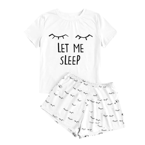 Fabricant de costumes de nuit pour femmes Inde | Vente en gros Ensemble pyjama deux pièces Polyester/Coton Jersey imprimé Respirant Été/Printemps - Product Image 6