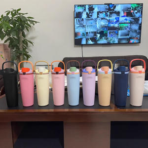 Owal 40盎司畅销书原装品牌不倒翁H2.0不锈钢绝缘水瓶圣诞礼品杯带手柄吸管 - Product Image 2