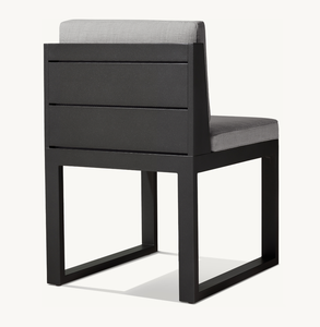 2024 <span class=keywords><strong>CAPE</strong></span> TOWN Style moderne extérieur métal salle à manger fauteuil Patio jardin aluminium fauteuil extérieur chaise de jardin - Product Image 6