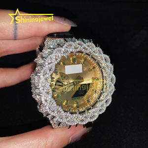 Plusieurs couleurs Thorn Design GA2100 Buss Down Watch Bezel Collection Custom Made Buss Down Watch Case Band Hip Hop - Product Image 6