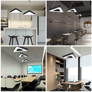 Gold <b>LED</b> Pendant <b>Light</b> Stainless Steel Body E26 Bulb Base 3500K Warm White Adjustable Height CRI 90 5-Year Warranty Living <b>Room</b> - Product Image 5