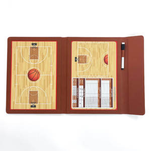 Pliage magnétique double face Cela peut être écrit pour effacer le tableau de tactique de basket-ball de l'entraîneur de jeu - Product Image 4