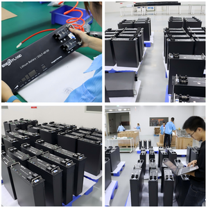 Batterie de télécommunication <span class=keywords><strong>Shoto</strong></span> 51,2 V 100 Ah, pack de batteries 6000 cycles, batterie murale pour système de stockage d'énergie domestique - Product Image 4