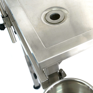 <span class=keywords><strong>Table</strong></span> d'examen pour chiens en acier inoxydable Lantun LT-1801/1802, personnalisable, pour l'épilation - Utilisation vétérinaire professionnelle - Product Image 4