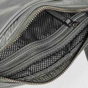 Custom Letter Pattern Nylon Fanny Pack <b>Waterproof</b> Zip Crossbody Strap Adjustable Outdoor Sports Women Men Travel Waist Bag - Product Image 5