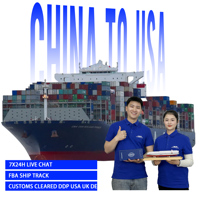 Equipo de Distribución, Transporte de Carga en Paletas, Transitario DDP Confiable de China a EE. UU., Reino Unido, Alemania, Francia, Australia, Tránsito Estable, Impuestos Pagados, Entrega a Domicilio