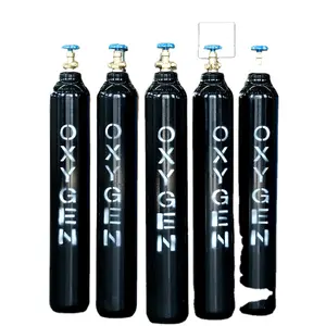 Kem sạc dioxido de carbono CO2 Soda fibre xi lanh Medic bombonas de gas Helium Tank nước oxigen Carbon thép cao Ya